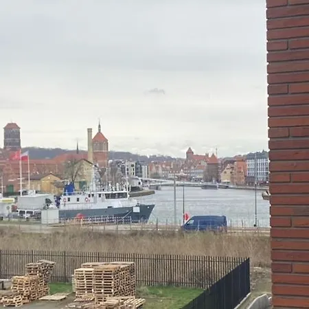 公寓 Nad Motlawa Z Widokiem 格但斯克